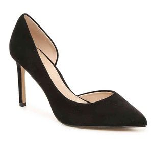 Essex Lane Black classic suede pumps heels